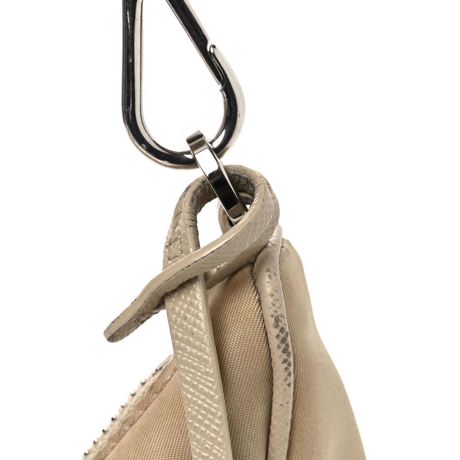 Prada Re-Nylon Saffiano Re-Edition 2005 Shoulder Bag Deserto 12 of 15