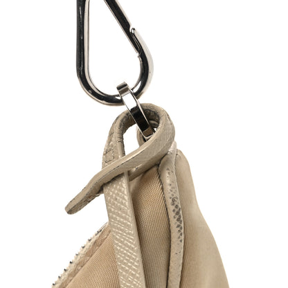 Prada Re-Nylon Saffiano Re-Edition 2005 Shoulder Bag Deserto 12 of 15