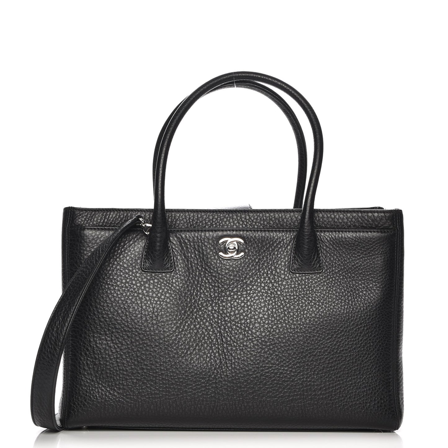Deerskin Cerf Executive Shopper Tote Black