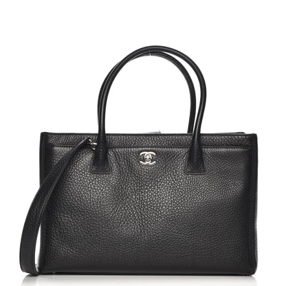 Chanel Deerskin Cerf Executive Shopper Tote Black 1 of 10