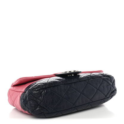 Chanel Lambskin Quilted Bi-Color Medium Single Flap Light Purple 4 of 10