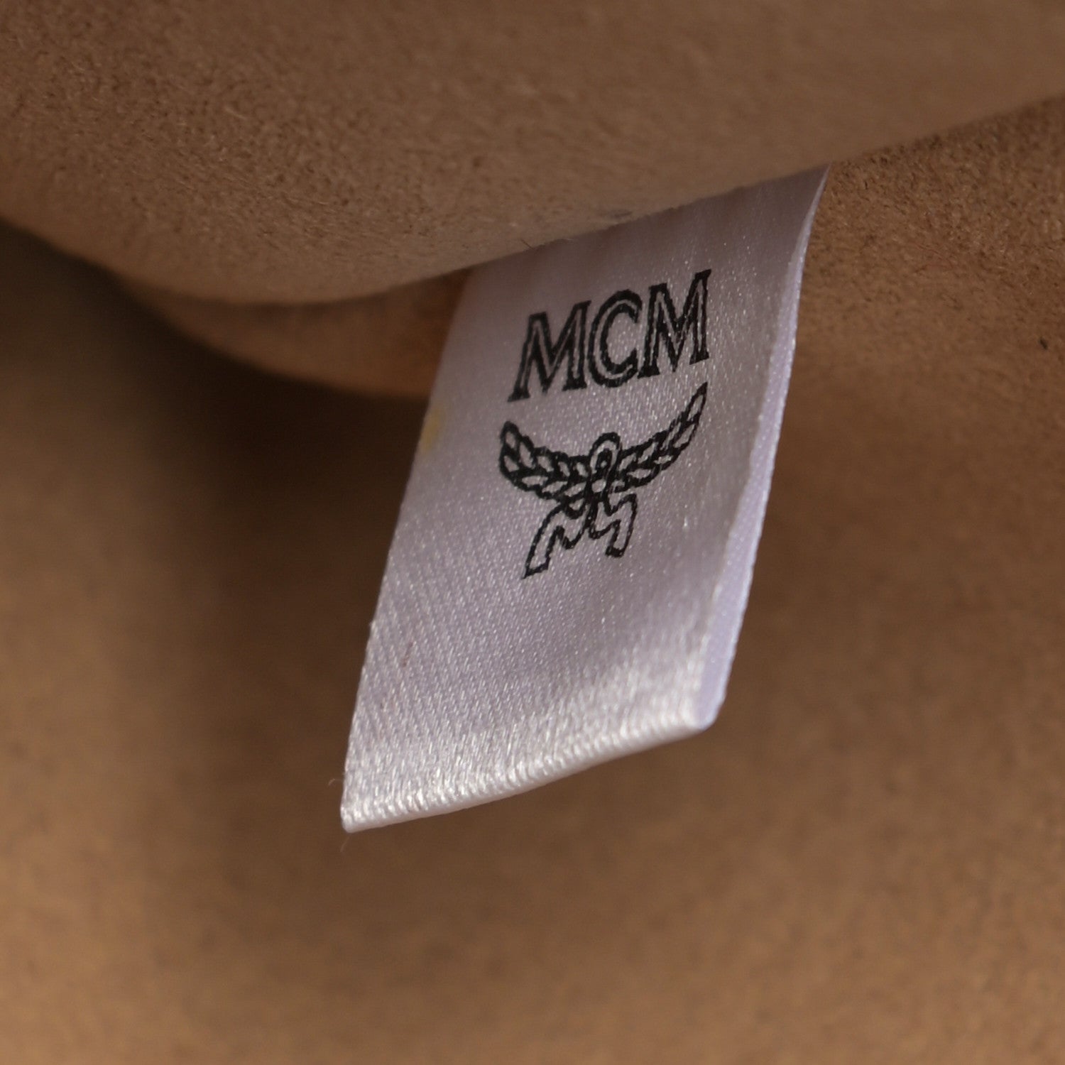 MCM Grained Calfskin Medium Milla Tote Phantom Grey 7 of 15