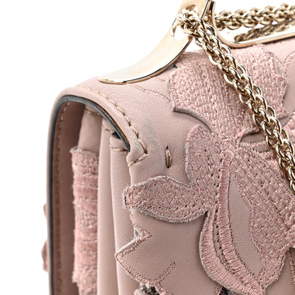 Valentino Garavani Nappa Lace Large Girello Flap Blush 11 of 11