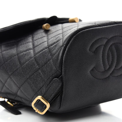 Chanel Caviar Quilted Small Filigree Backpack Black 6 of 10