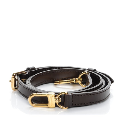 Louis Vuitton Calfskin 16mm Adjustable Shoulder Strap Brown 1 of 3