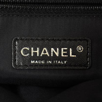 Chanel Quilted Lambskin Fantasy Fur Shopper Tote 7 of 9