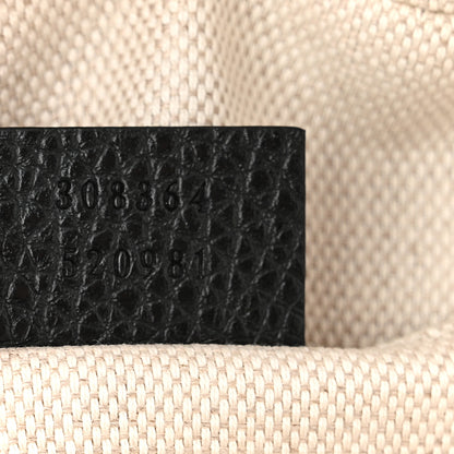 Gucci Pebbled Calfskin Small Soho Disco Bag Black 7 of 14