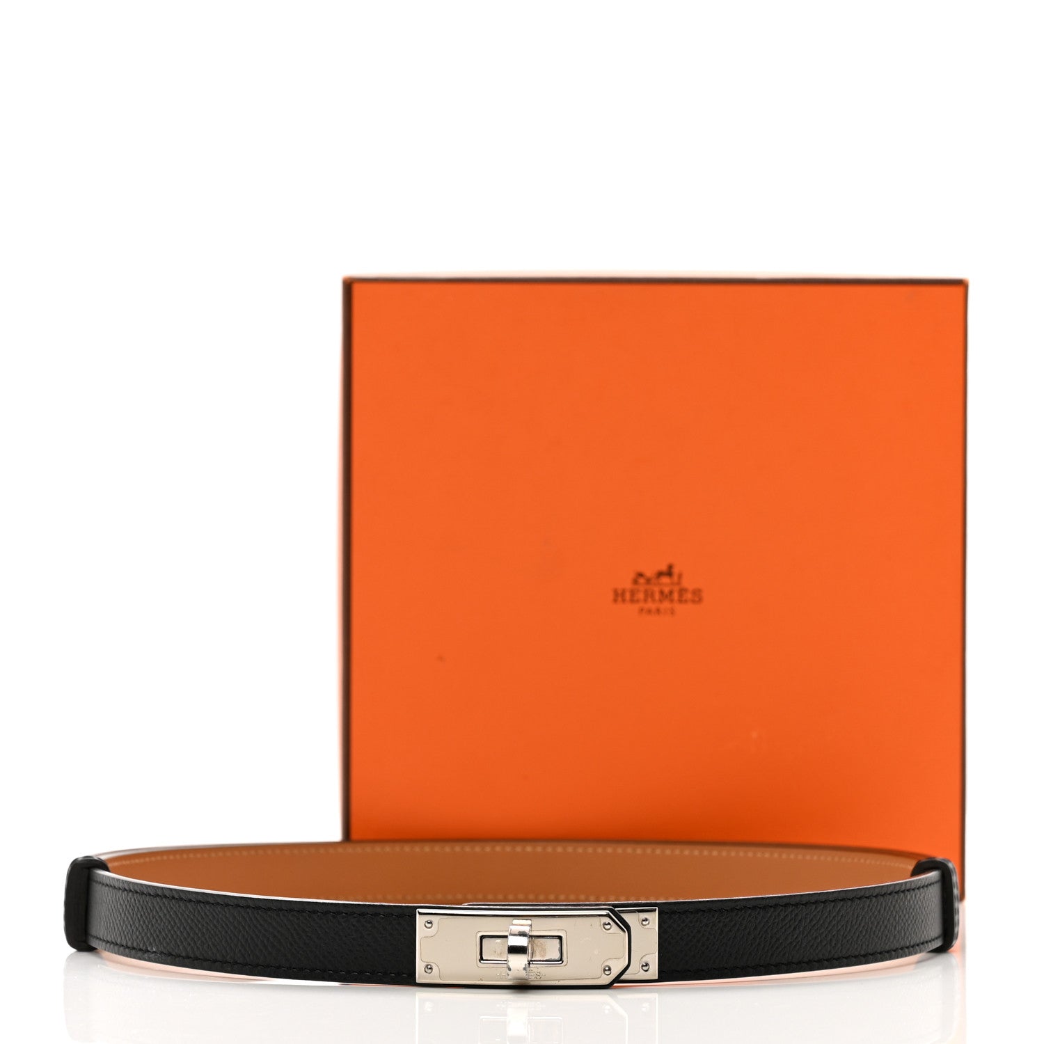 Hermes Epsom Kelly Belt Black 5 of 5
