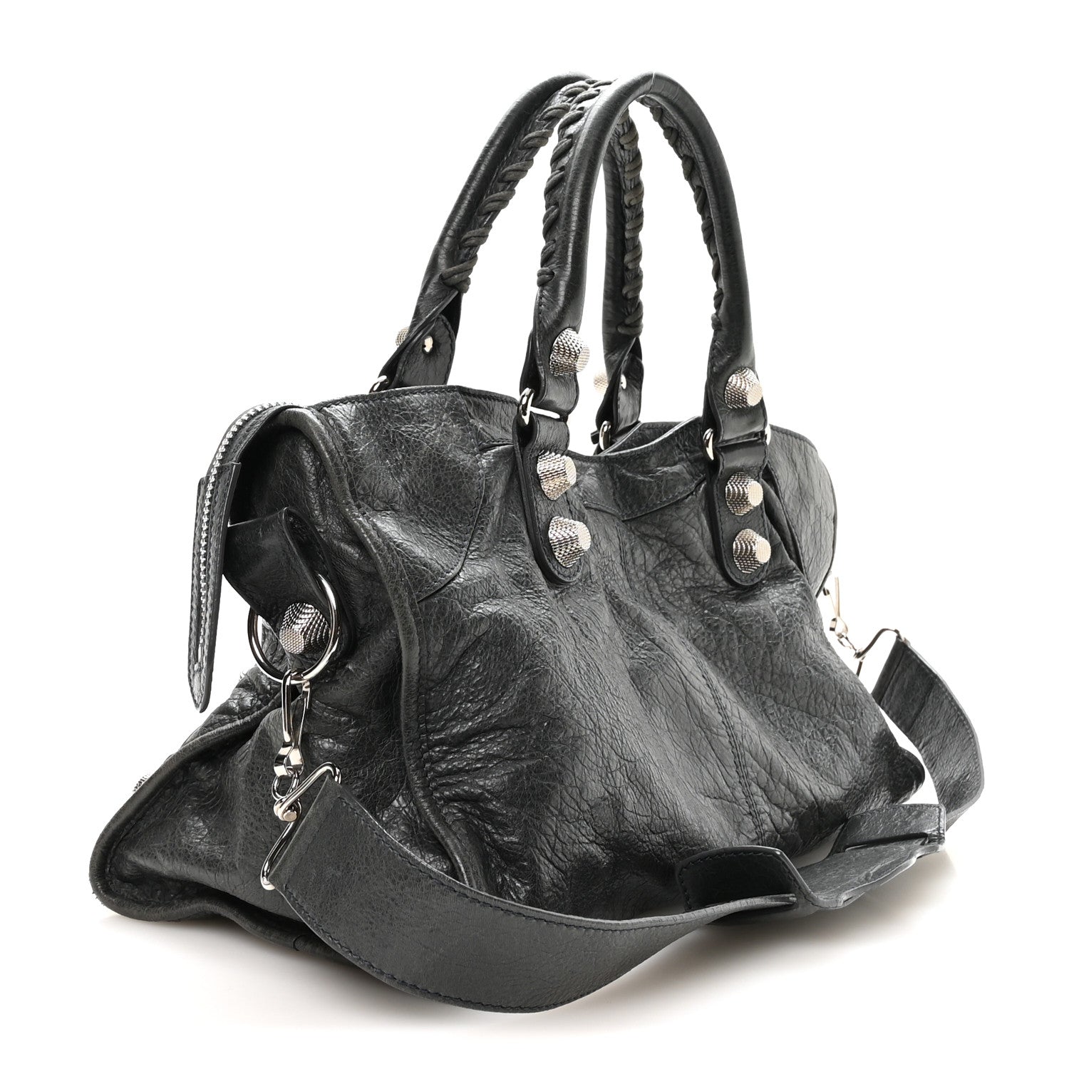 Balenciaga Agneau Giant 21 Silver Hardware Part Time Anthracite 4 of 12