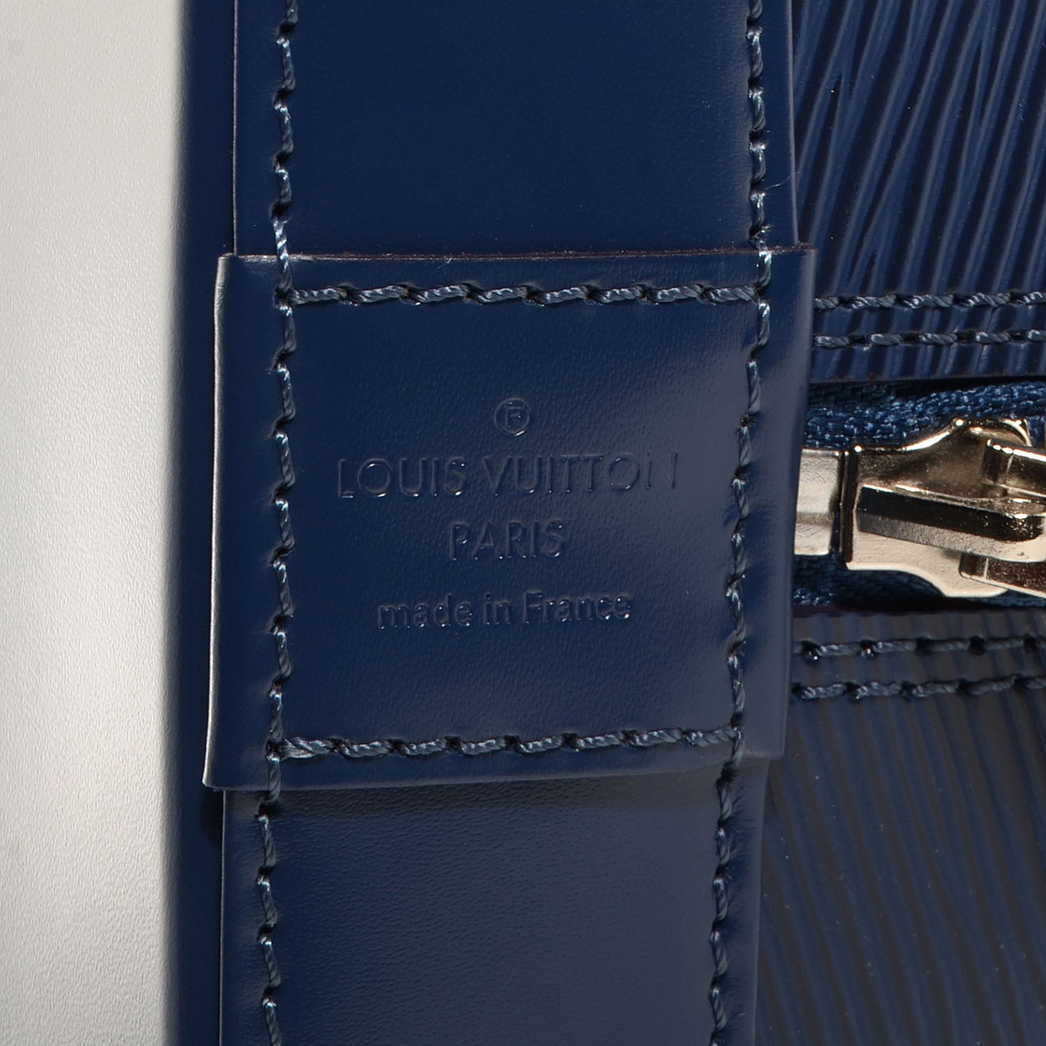 Louis Vuitton Epi Alma GM Indigo 7 of 7