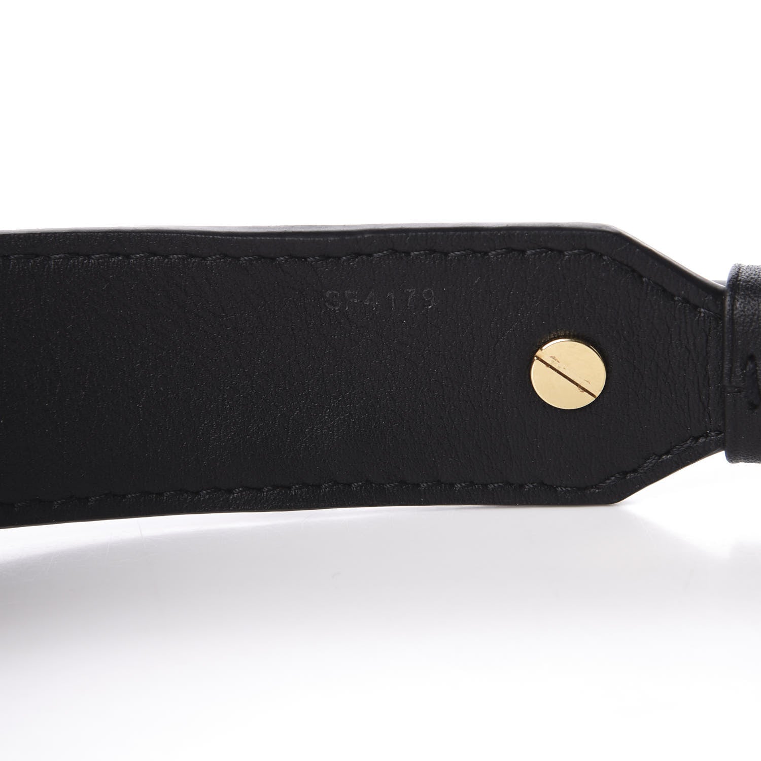 Louis Vuitton Monogram Bandouliere Shoulder Strap XL Black 4 of 6