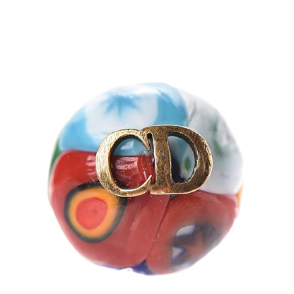 Christian Dior Printed Mise En Dior Tribal Earrings Multicolor 4 of 5