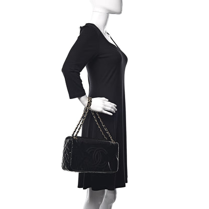 Chanel Vinyl Medium Rock and Chain Flap Black 2 of 9