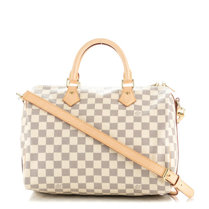 Louis Vuitton Damier Azur Speedy Bandouliere 30 1 of 8