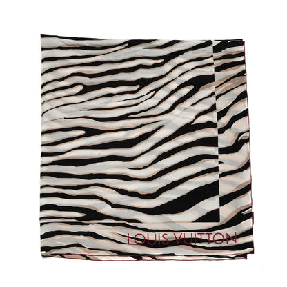 Louis Vuitton Silk Zebra Square Scarf Muticolor 1 of 4
