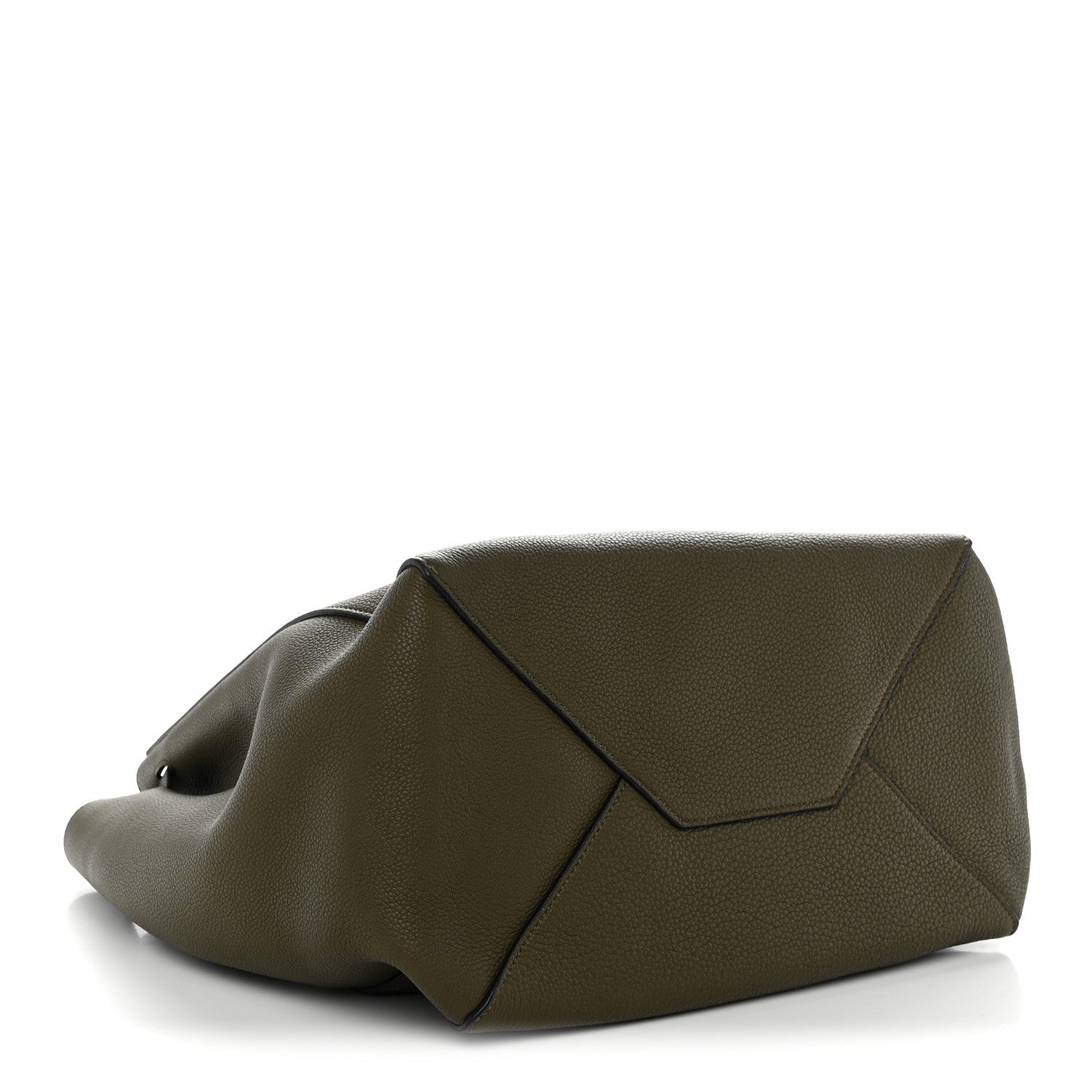 Celine Soft Grained Calfskin Small Belt Cabas Phantom Khaki 4 of 10
