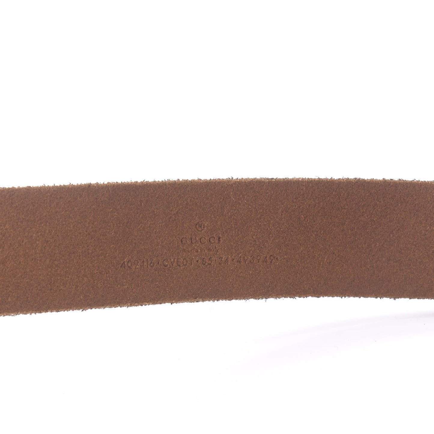 Faded Calfskin Double G 40mm Belt 85 34 Cuir