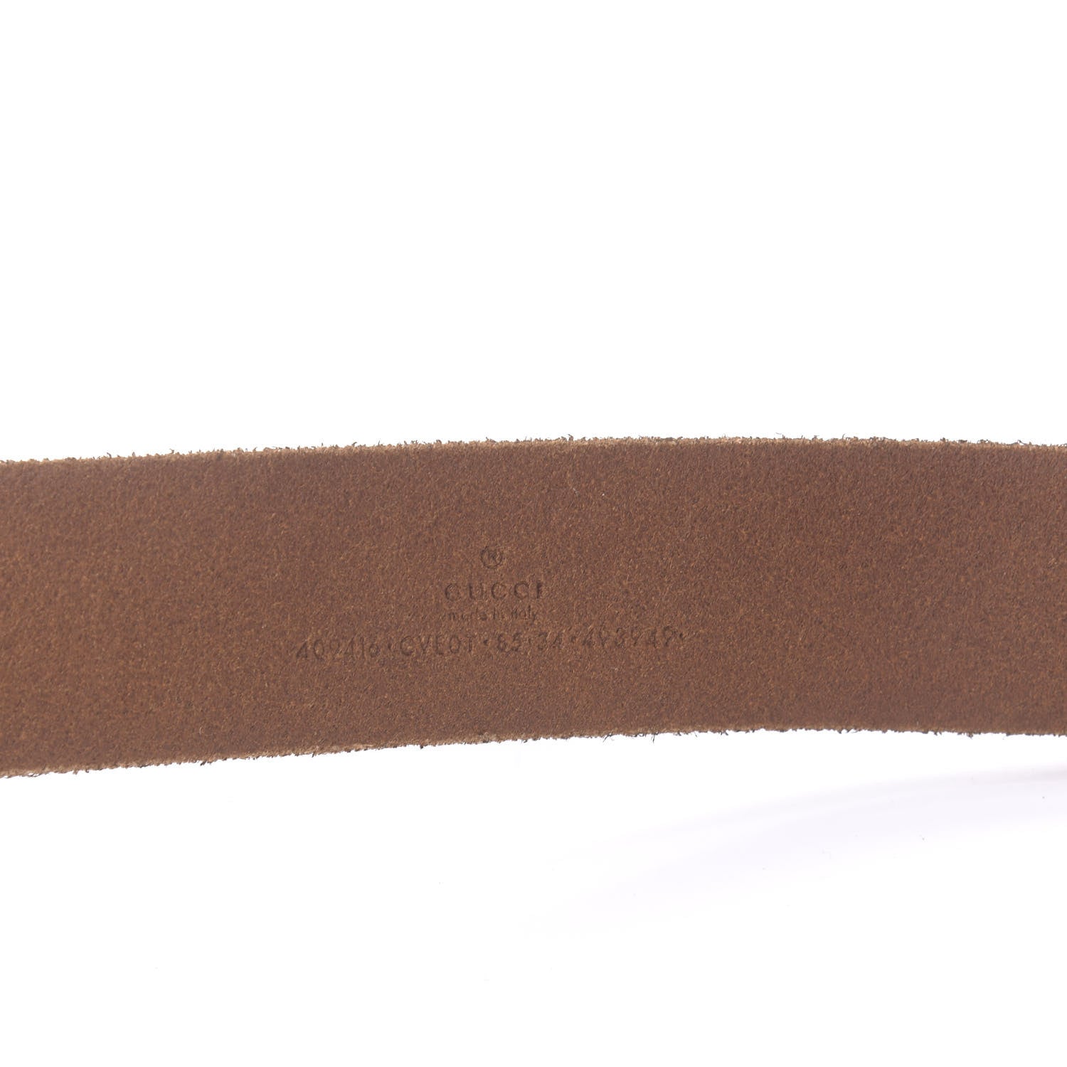 Gucci Faded Calfskin Double G 40mm Belt 85 34 Cuir 3 of 5