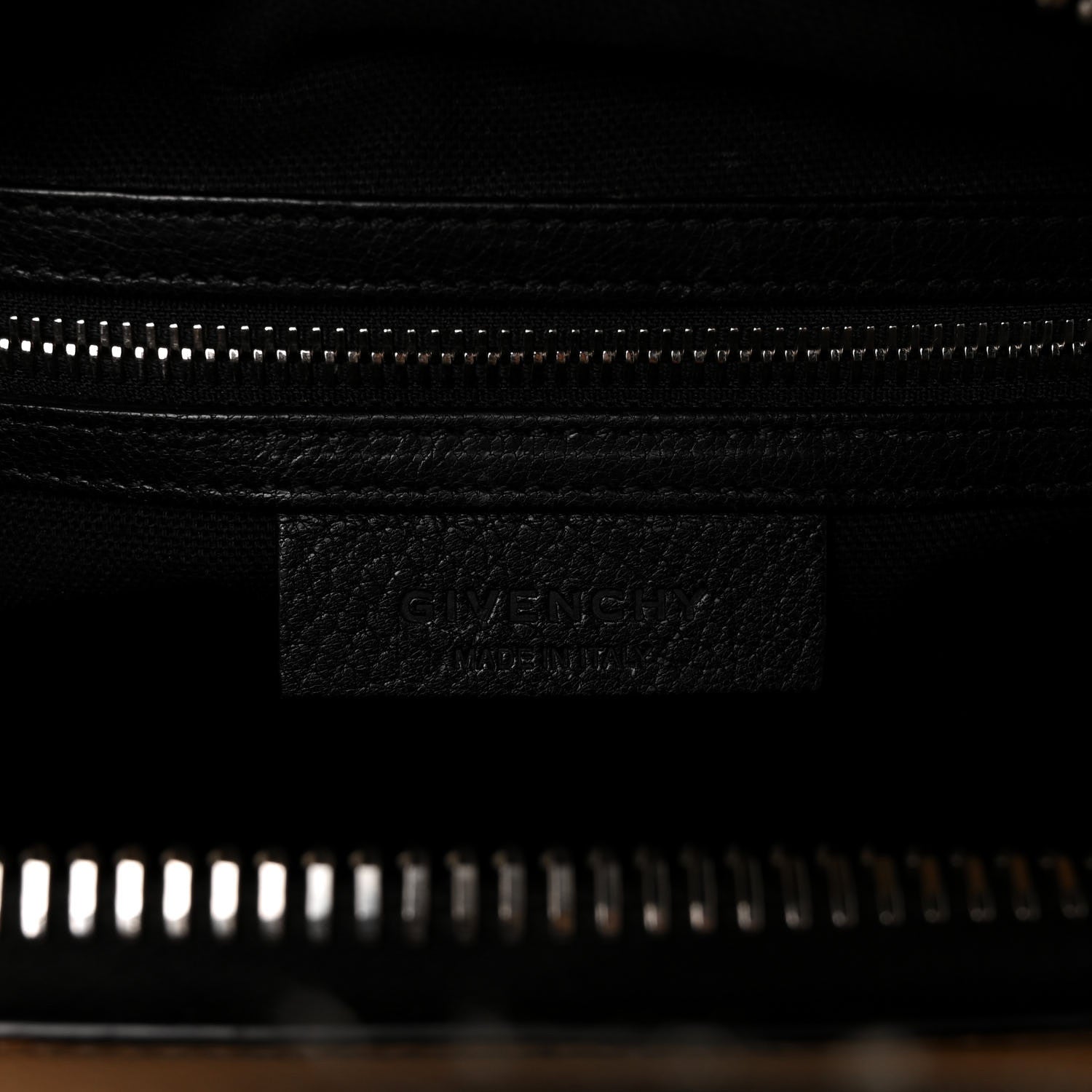 Givenchy Sugar Goatskin Small Tri-Color Antigona Light Brown Beige Black 5 of 9