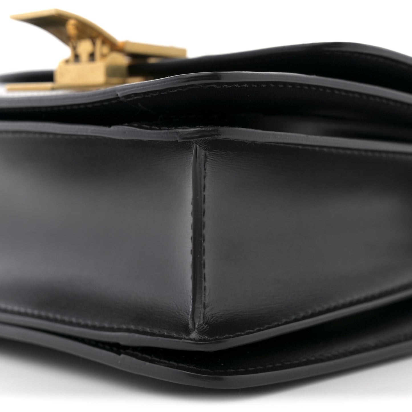 Box Calfskin Small Classic Box Flap Bag Black