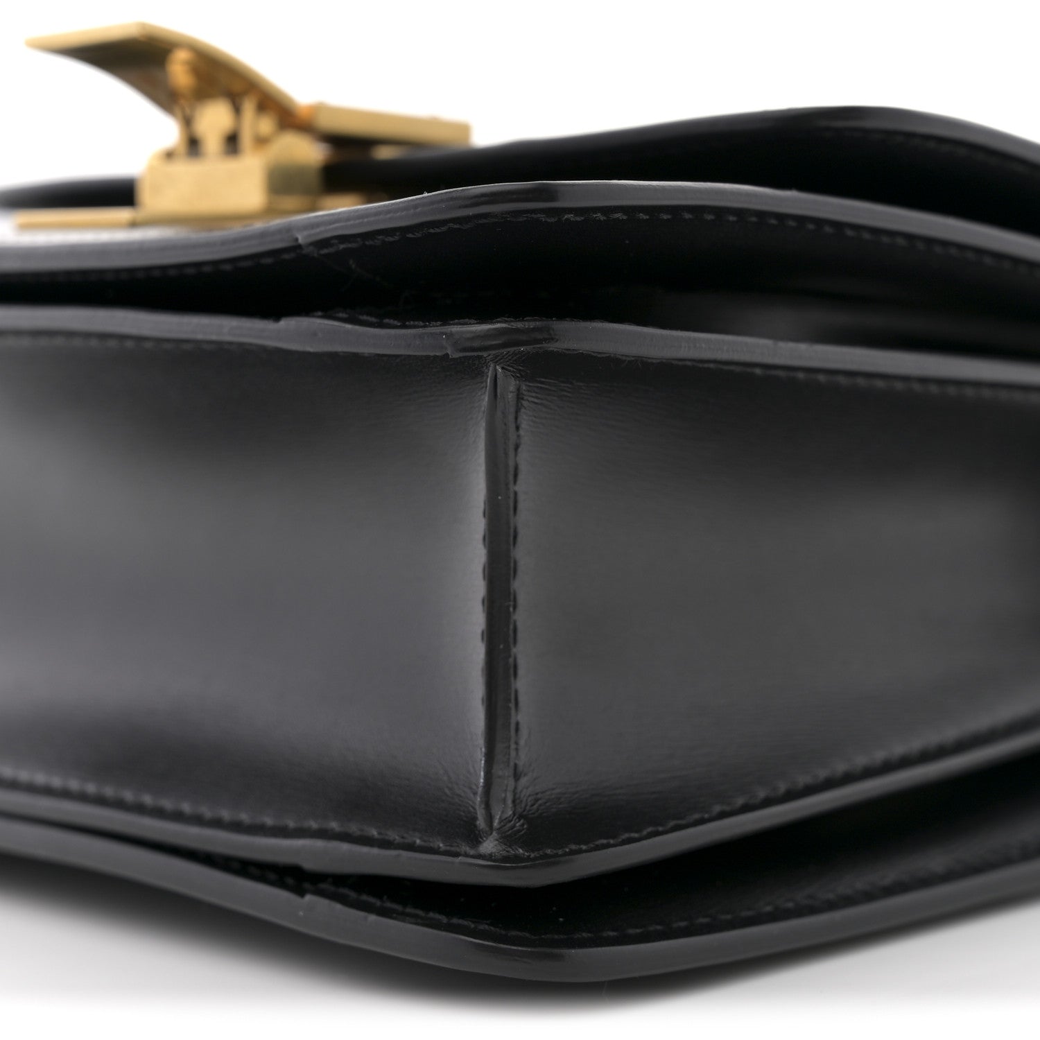 Celine Box Calfskin Small Classic Box Flap Bag Black 9 of 10
