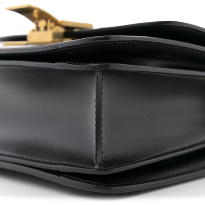Celine Box Calfskin Small Classic Box Flap Bag Black 9 of 10