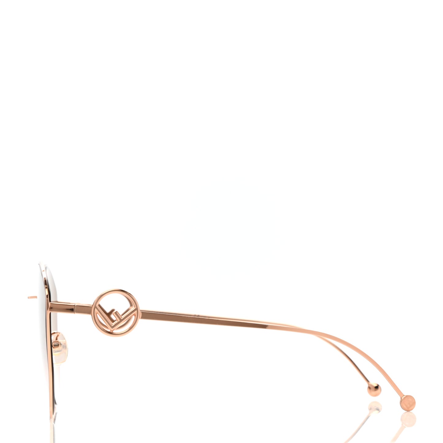Metal F is Fendi Sunglasses FF 0335/F/S Gold