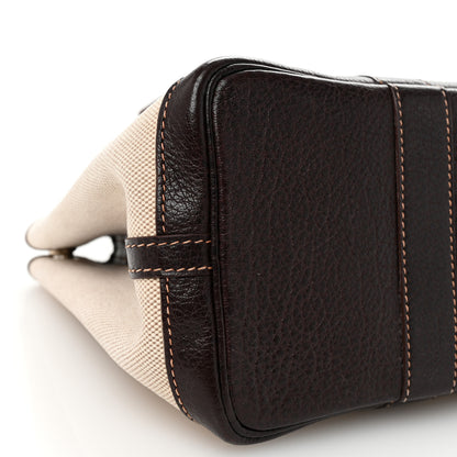 Hermes Buffle Skipper Toile Garden Party 30 TPM Marron Fonce 9 of 11