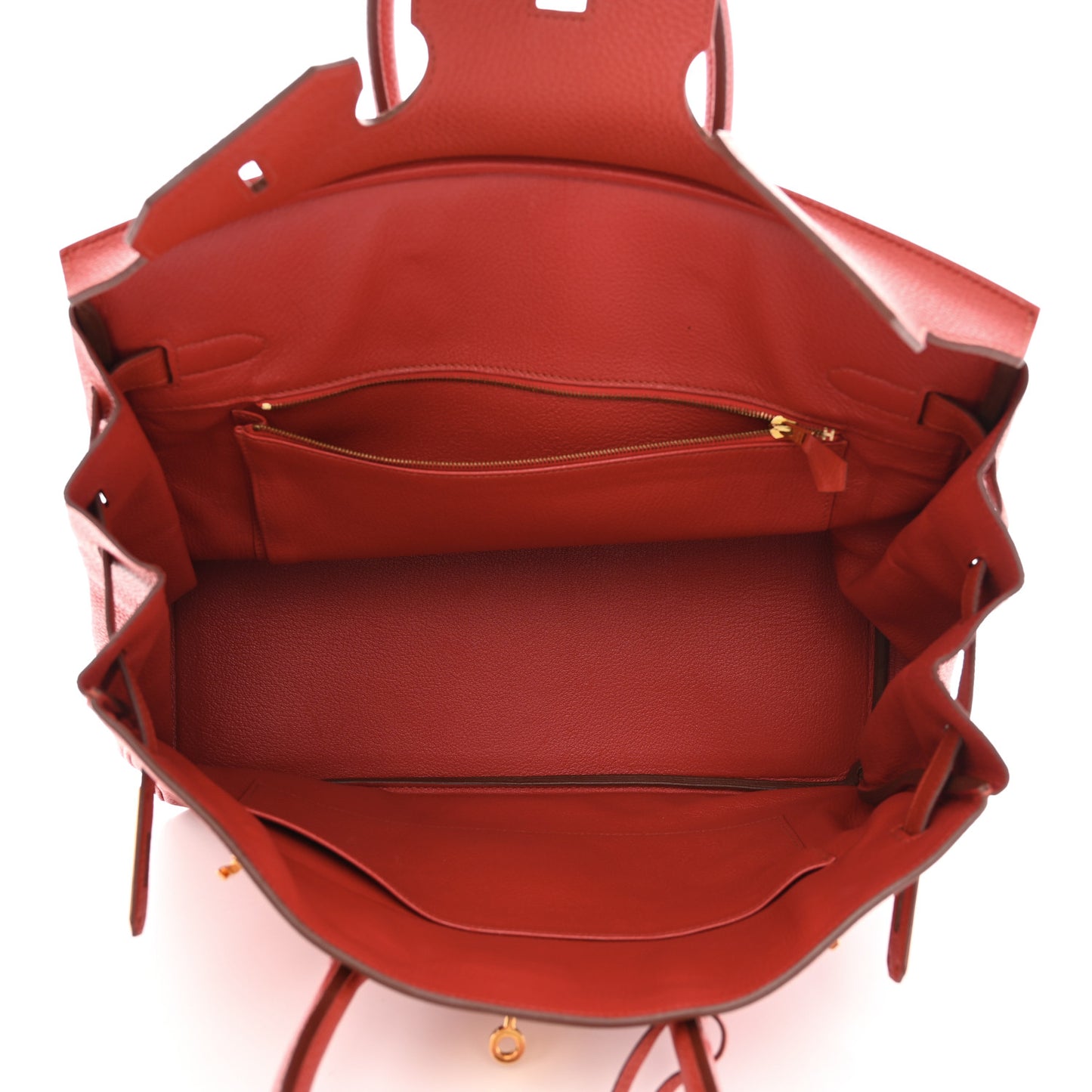 Togo Birkin 35 Rouge Casaque