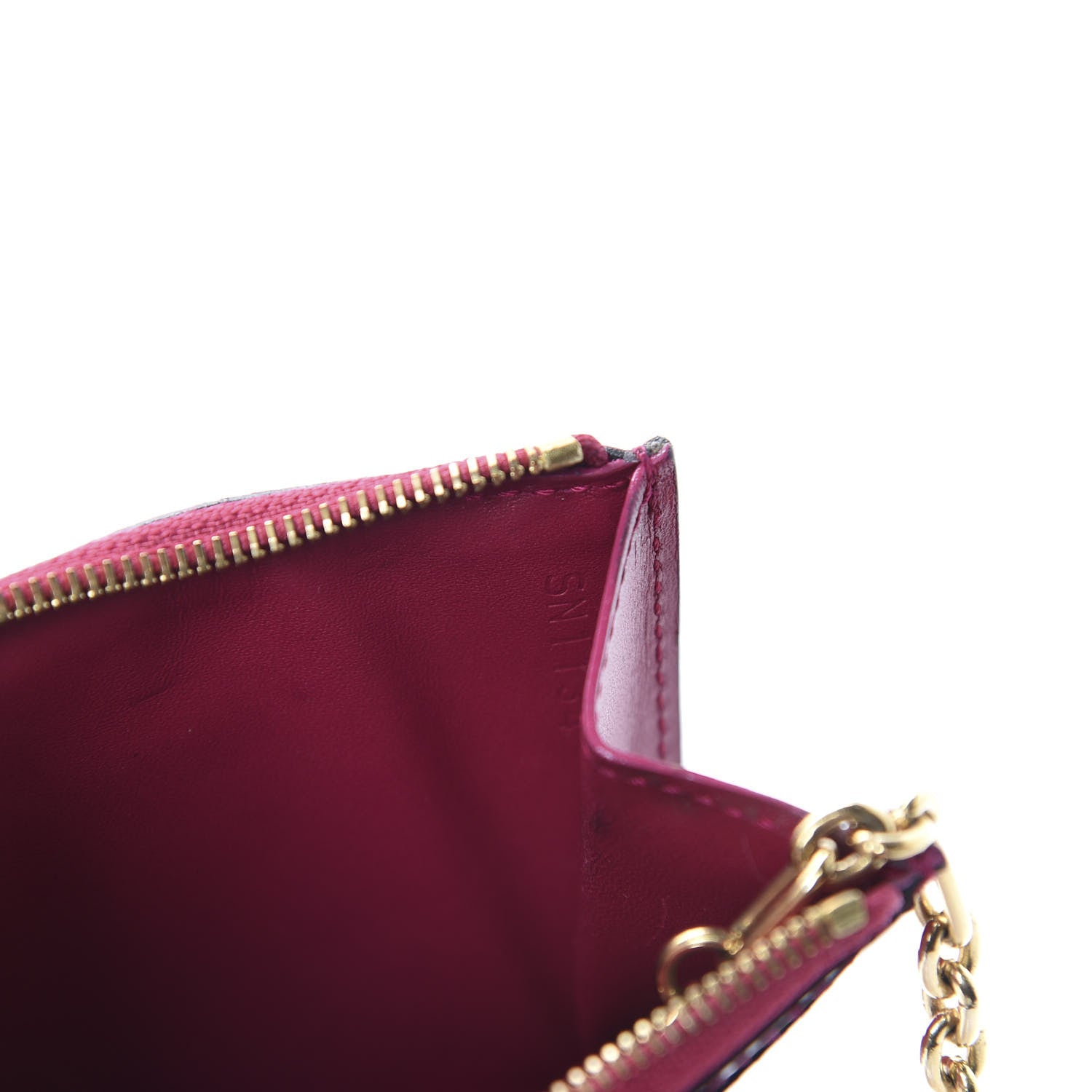 Louis Vuitton Vernis Key Pouch Rose Indien 6 of 7
