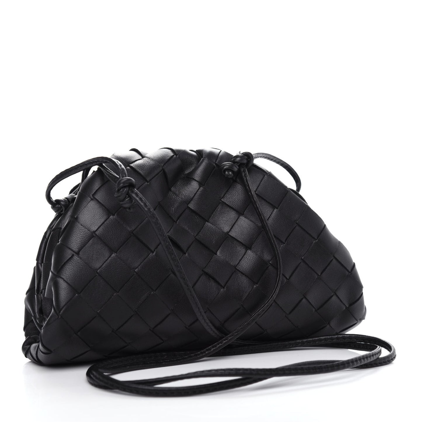 Nappa Intrecciato The Mini Pouch Black