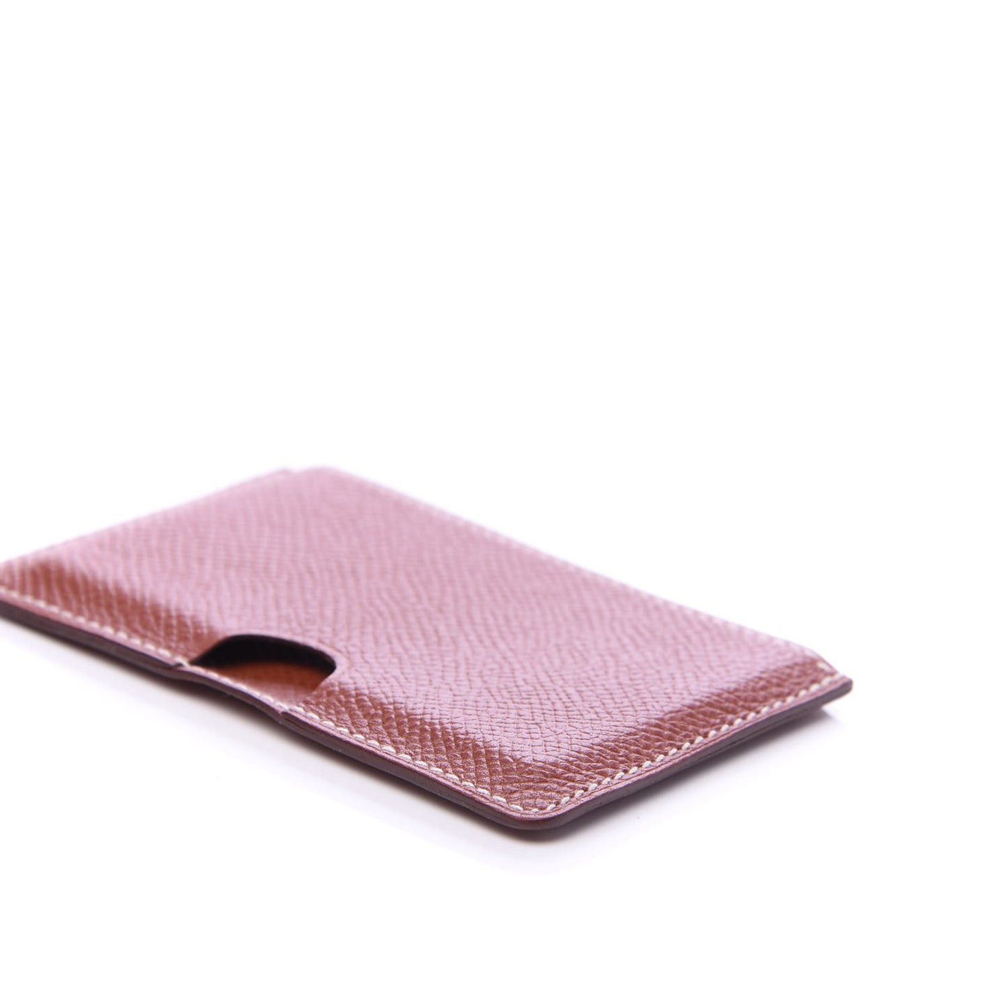 Epsom Porquerollers Card Case Brique