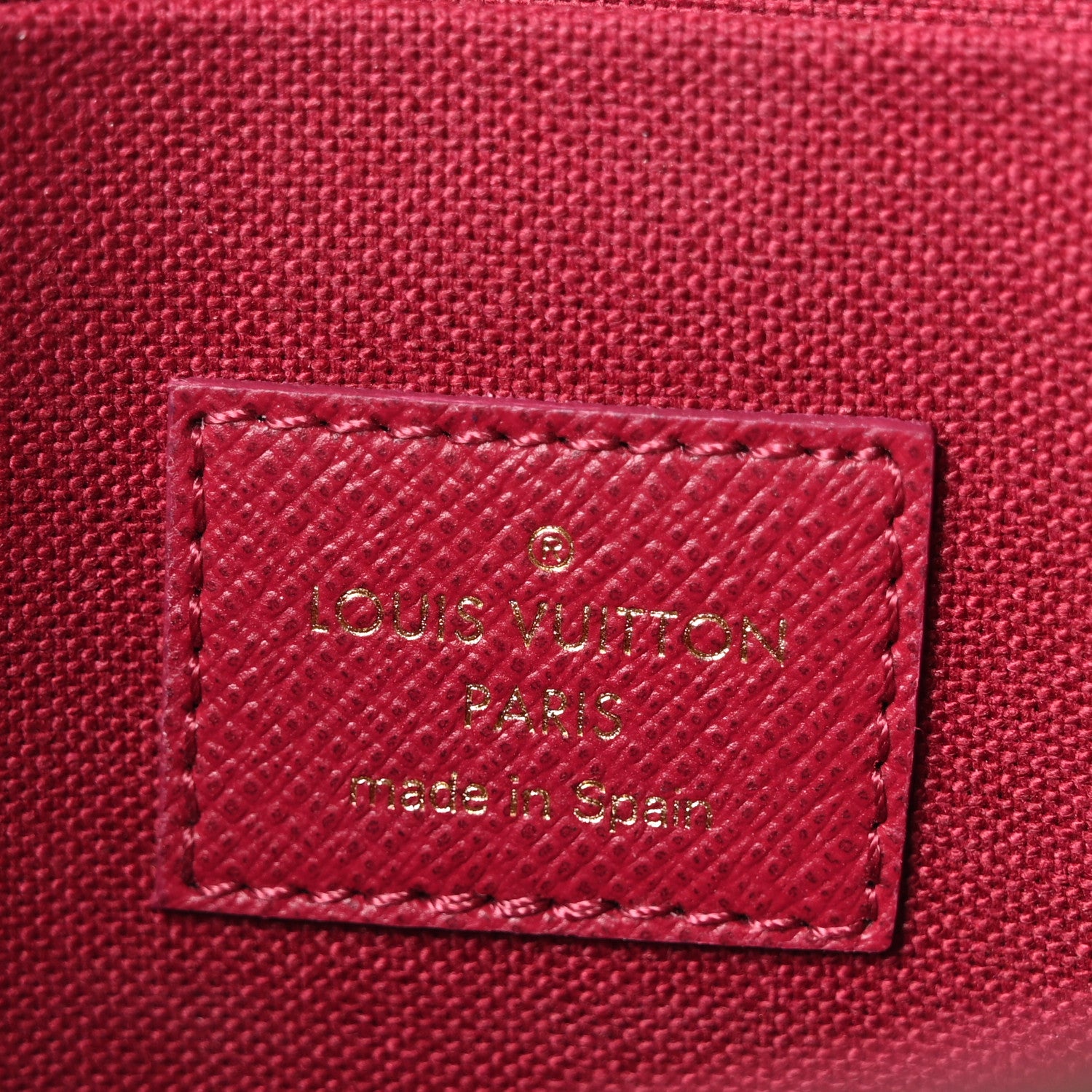 Louis Vuitton Monogram Pochette Felicie Chain Wallet Fuchsia 7 of 11