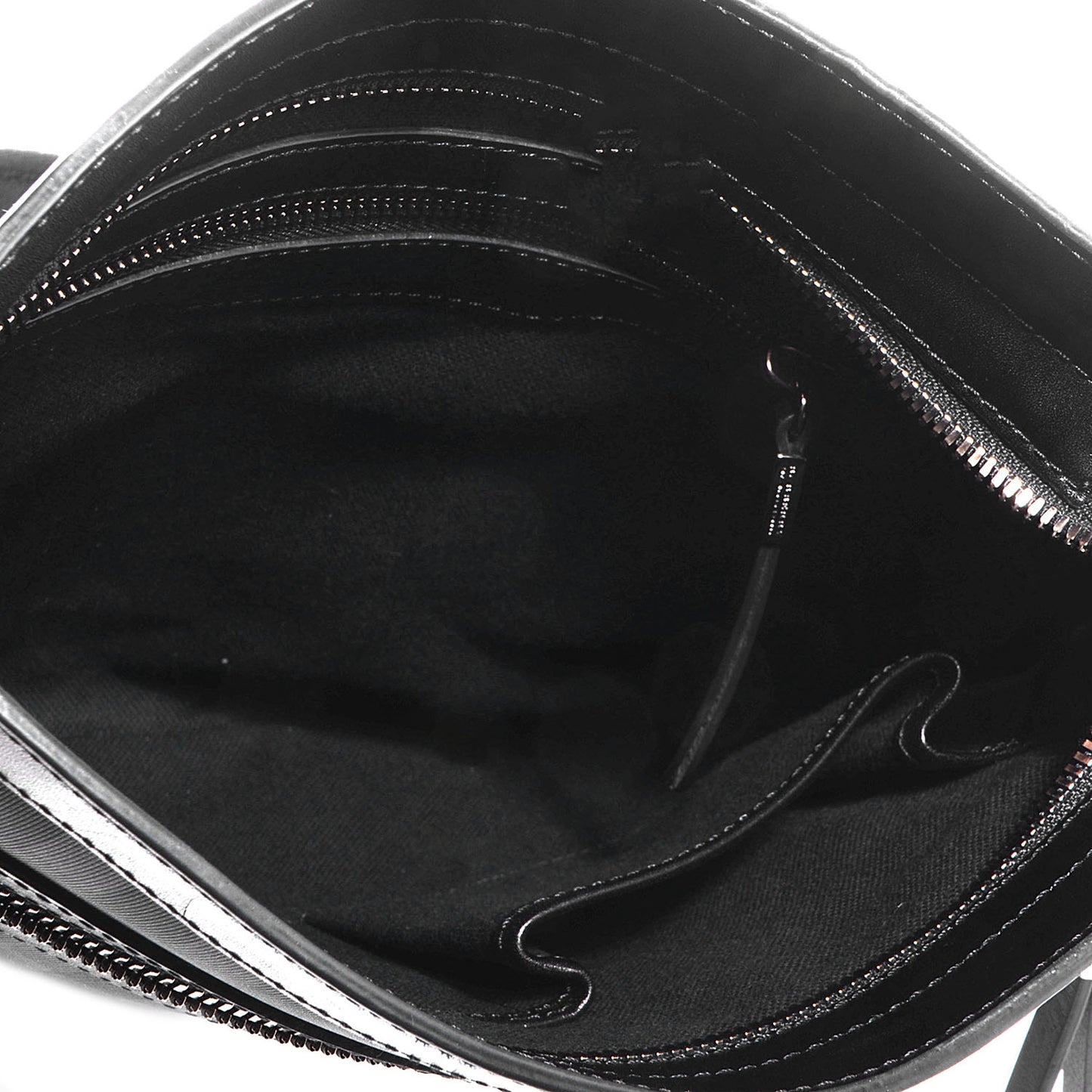 London Check Turin Flat Crossbody Messenger Bag Charcoal