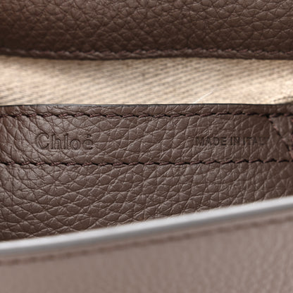 Chloe Grained Calfskin Small Marcie Saddle Bag Bold Brown 6 of 10