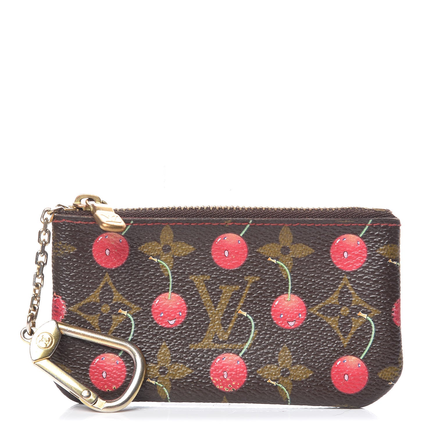 Louis Vuitton Monogram Cerises Key Pouch 1 of 9
