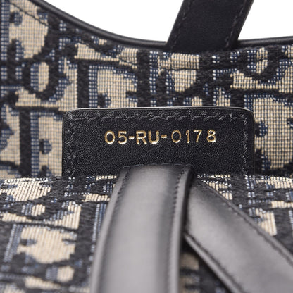Christian Dior Oblique Saddle Bag Blue 7 of 7