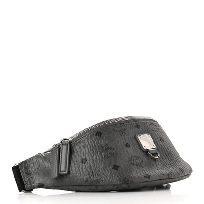 MCM Visetos Small Fursten Belt Bag Phantom Grey 4 of 9