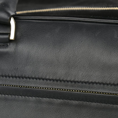 Mulberry Calfskin Suede Maisie Clipper Satchel Black 15 of 15