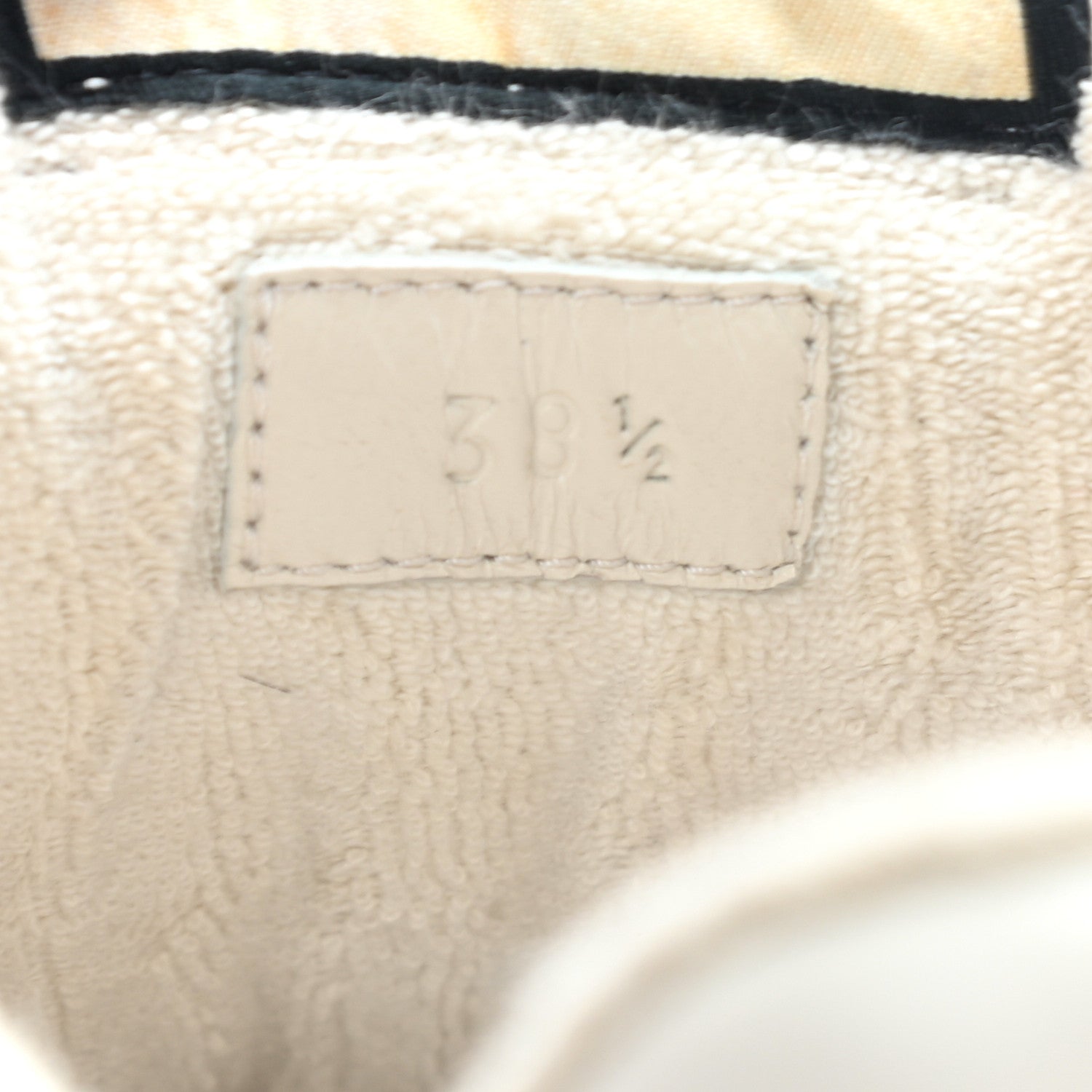 Gucci Nylon Nubuck Web Womens Screener Sneakers 38.5 Mystic White Dusty Milk 7 of 23