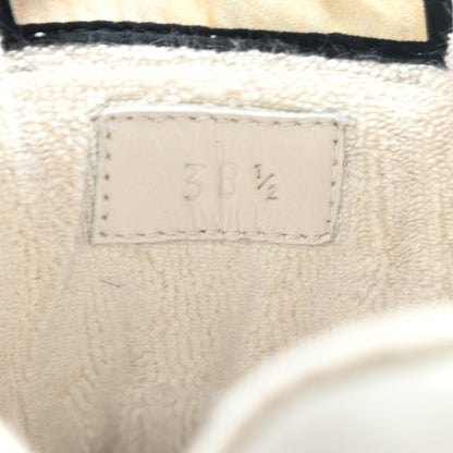 Gucci Nylon Nubuck Web Womens Screener Sneakers 38.5 Mystic White Dusty Milk 7 of 23