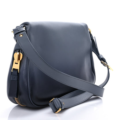 Tom Ford Calfskin Medium Jennifer Crossbody Bag Navy Blue 3 of 6