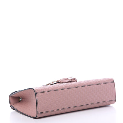 Gucci Microguccissima Medium Emily Chain Shoulder Bag Soft Pink 3 of 9