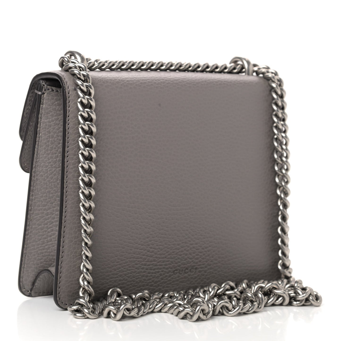 Calfskin Mini Dionysus Shoulder Bag Dusty Grey