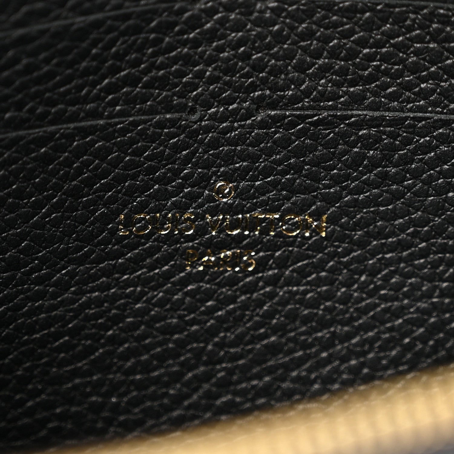 Louis Vuitton Empreinte Vavin Chain Wallet Black 6 of 13