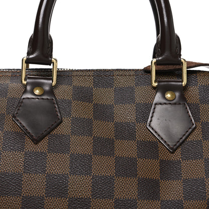 Louis Vuitton Damier Ebene Speedy 25 8 of 10