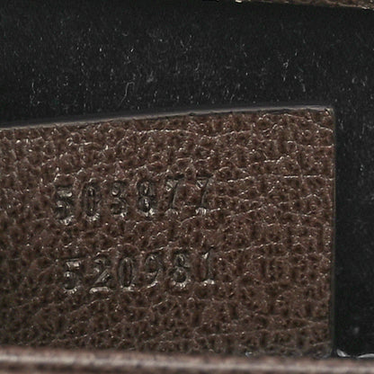 Gucci GG Supreme Monogram Web Small Ophidia Chain Shoulder Bag Brown 6 of 9