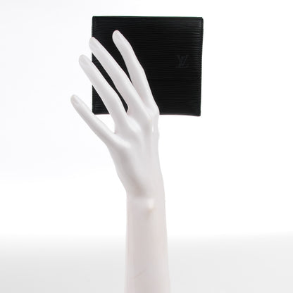 Louis Vuitton Epi Elise Wallet Black 2 of 7