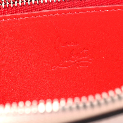 Christian Louboutin Calfskin Panettone Spiked Zip Around Wallet Light Pink 6 of 9