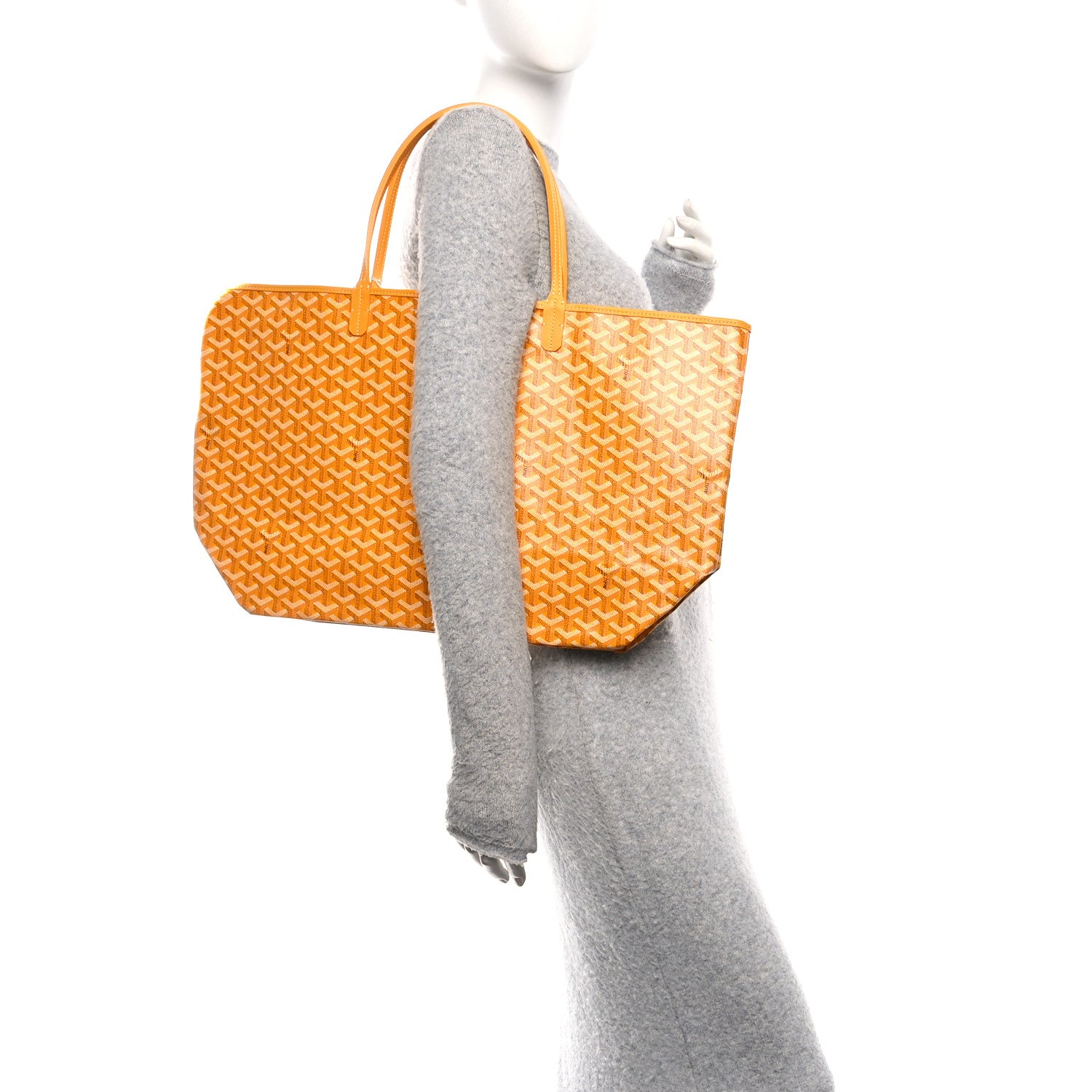 Goyard Goyardine Saint Louis GM Yellow 2 of 9